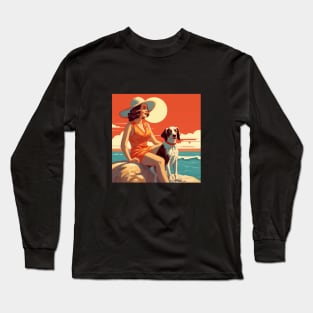 Just A Girl And Her Dog Long Sleeve T-Shirt